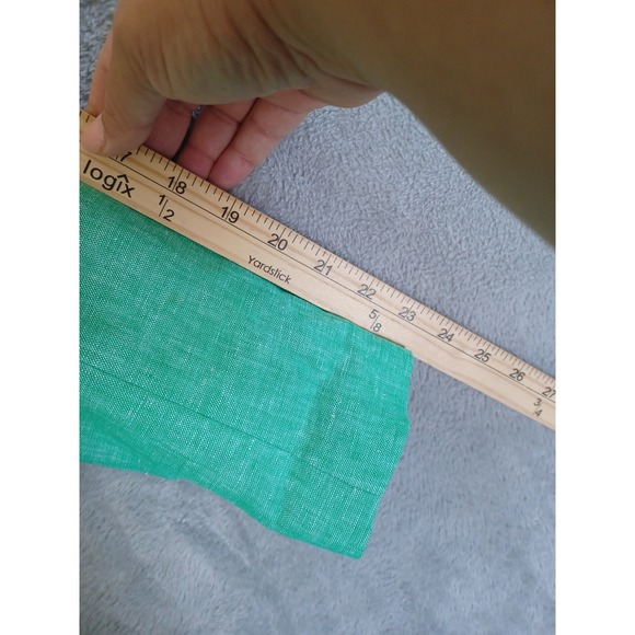 J Crew Campbell Blazer Sz 0 Green Linen Anchor Sailor Preppy Nautical Career - Picture 8 of 12